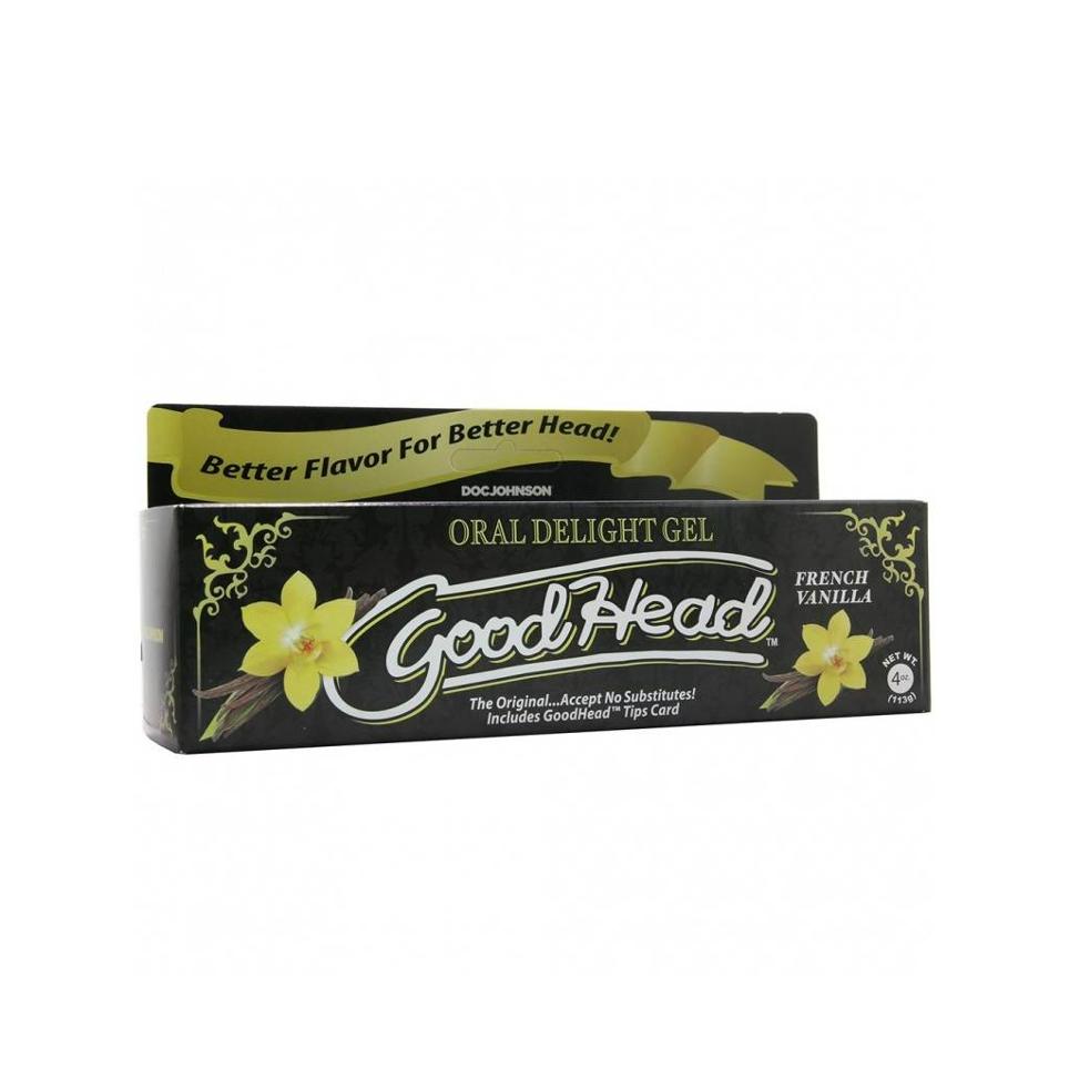 GoodHead Oral Delight Gel 4oz - French Vanilla