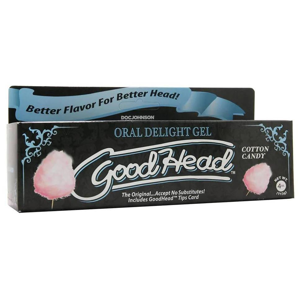 GoodHead Oral Delight Gel 4oz - Cotton Candy