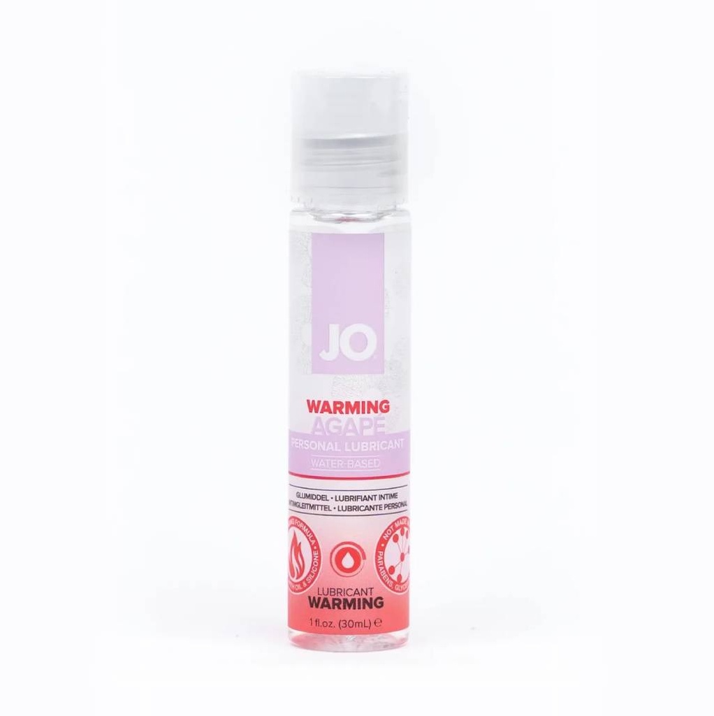 JO Agape Warming Water Based Lubricant 1oz