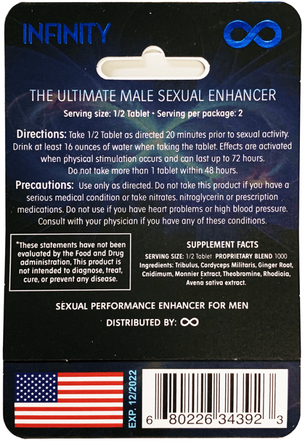 Infinity Male Enhancement Single Pack