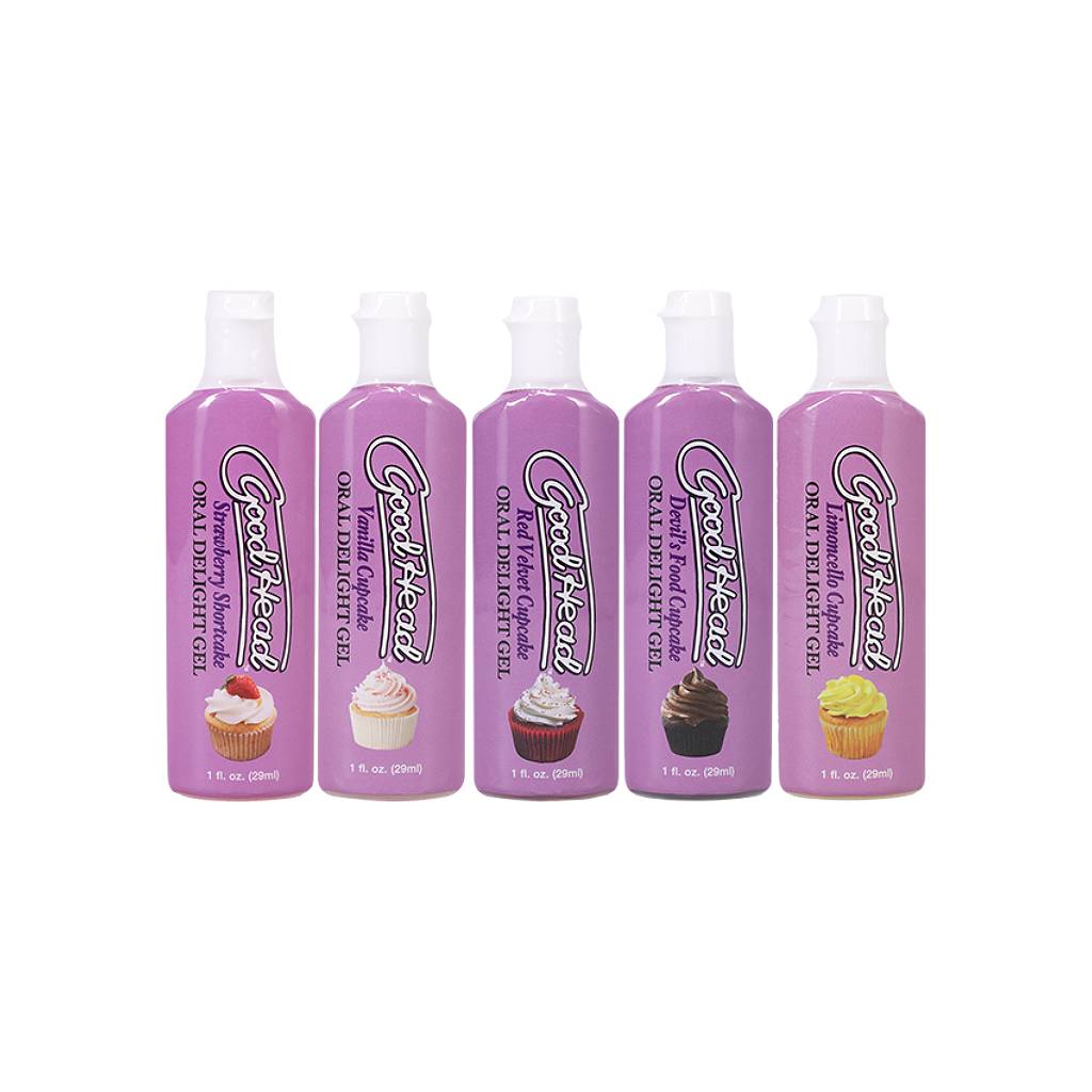 GoodHead Oral Delight Gel Cupcakes - 5 Pack
