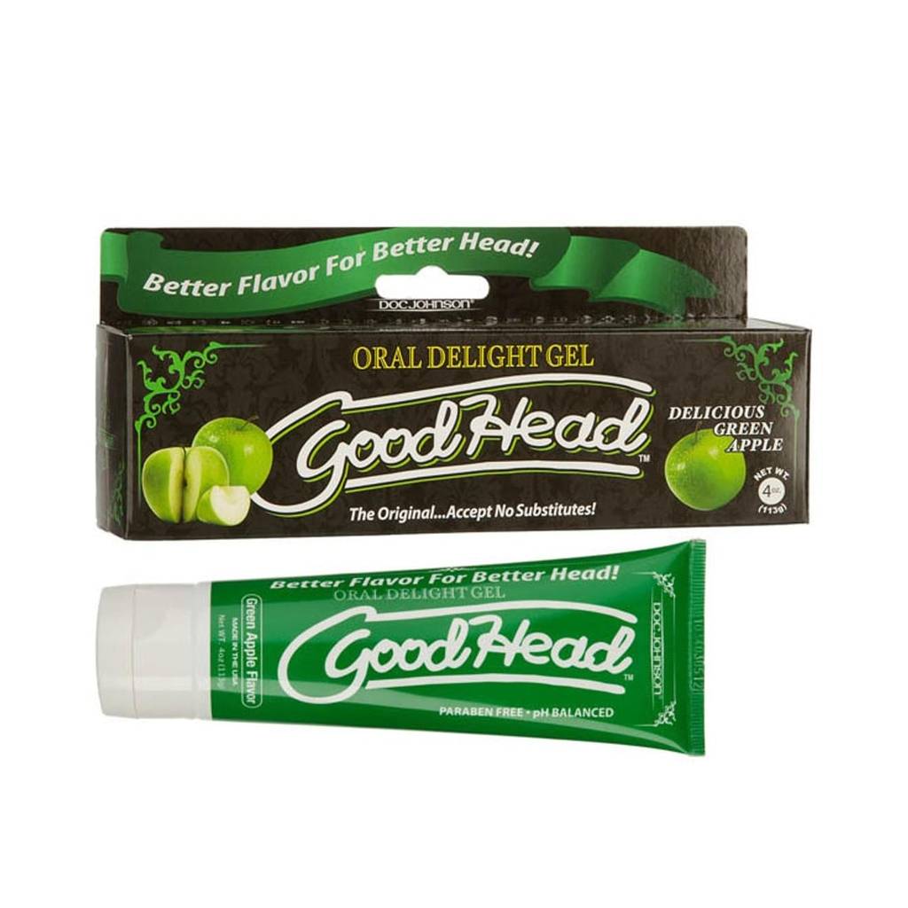 GoodHead Oral Delight Gel 4oz - Green Apple