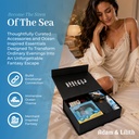 Mermaid “Siren’s Call” Box – Luxury Ocean-Themed Intimacy Kit with Unihorn C-Horse Vibrator, Mermaid Lingerie, Natural Oceanics Lube & Bath Crystals – Fantasy Roleplay Pleasure Set
