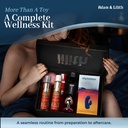 Solo Girl Box – Luxury Female Pleasure Kit with Cashmere Bunny Vibrator, Clitoral Arousal Gel, Butt Plug, Lube & Toy Cleaner – Self-Love Gift Set for Women