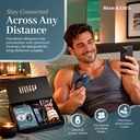 Long Distance “For Him” Box – App-Controlled Ring Vibrator, Stroker Sleeve & Masturbation Lube – Remote Pleasure Kit for Couples