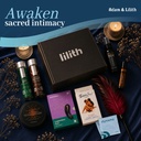 Tantric Energy Box – Sacred Couples Kit with Duo Ring Vibrator, Massage Oil, Candle, Tantric Cards, Lubes & Feather – Intimacy & Sensual Connection Set