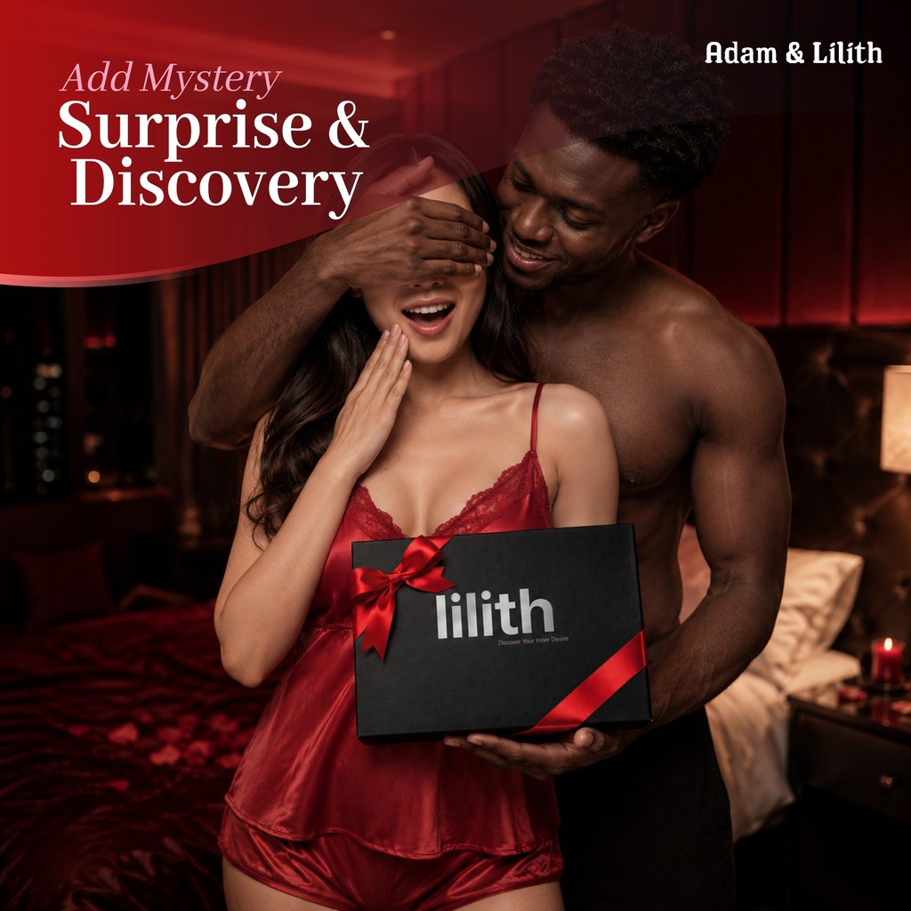 Game Night – Couples Sensual Play Kit with Panty Teaser, Sex Dice, Card Games, Lubes, Blindfold & More – Romantic Foreplay Box for Lovers