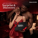 Game Night – Couples Sensual Play Kit with Panty Teaser, Sex Dice, Card Games, Lubes, Blindfold & More – Romantic Foreplay Box for Lovers