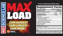 MAX Load Male Enhancer 60 Count Bottle