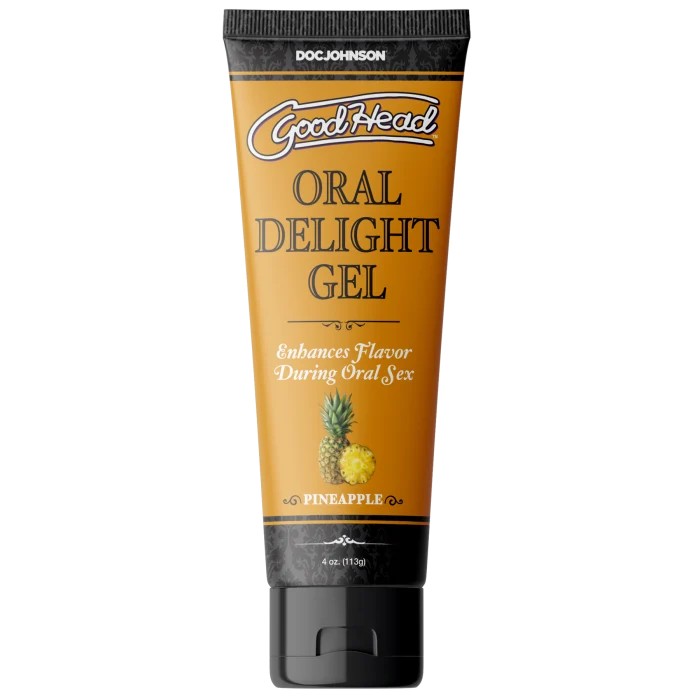 GoodHead - Oral Delight Gel - Pineapple - 4 oz.