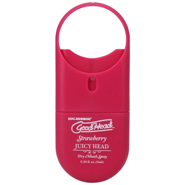 GoodHead - Juicy Head - Dry Mouth Spray To-Go - Strawberry - .30 fl. oz.