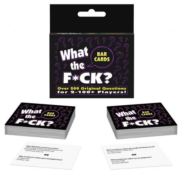 What the F*ck – Bar Cards