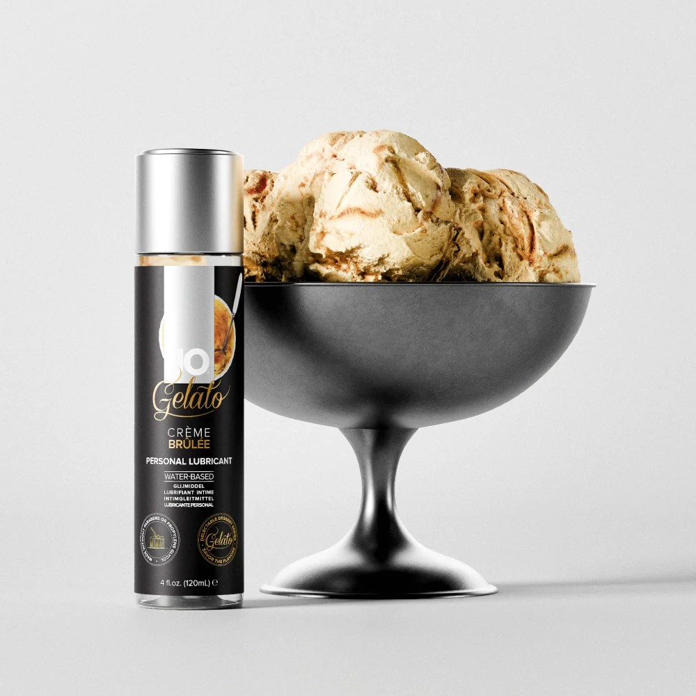 JO Gelato Crème Brûlée Flavored Lubricant - 1 fl oz / 30 mL