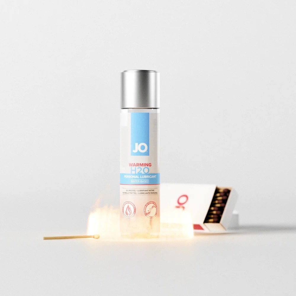 JO H2O Warming Water-Based Lubricant - 8 fl oz / 240 mL