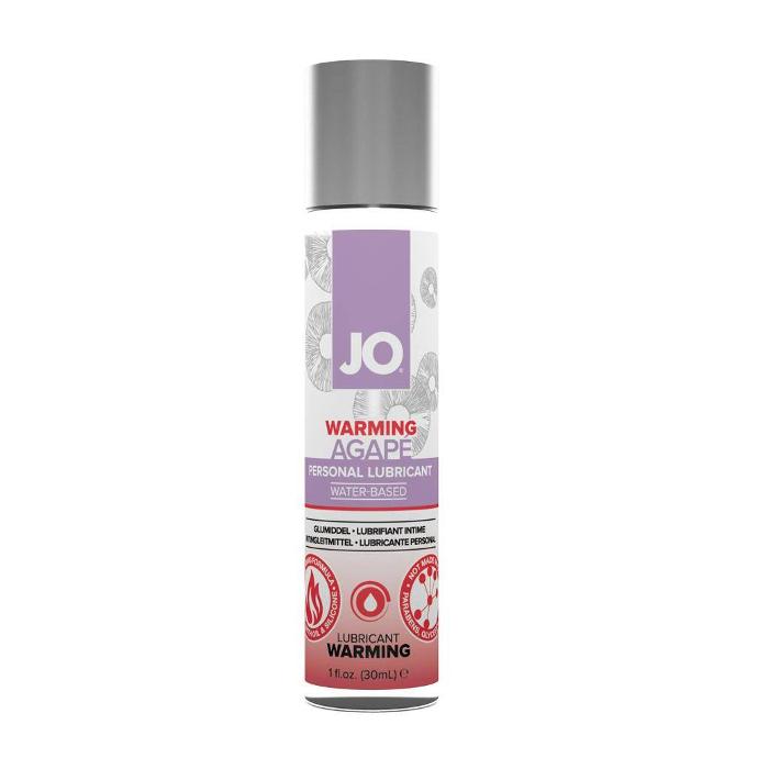 JO Agape Warming Water Based Lubricant 1oz