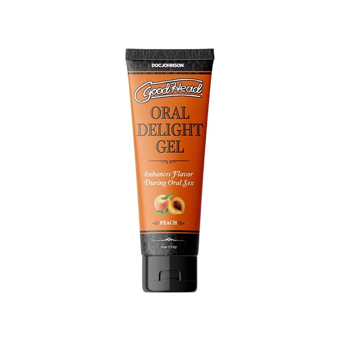 GoodHead Oral Delight Gel 4oz - Peach