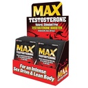  MAX Testosterone Single Pack Display of 24