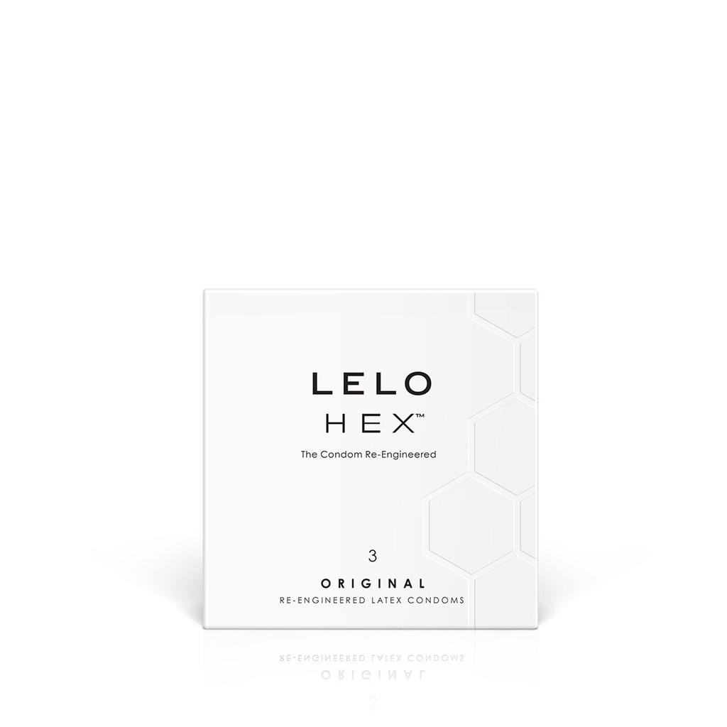 LELO Hex Original Condoms 3 pack