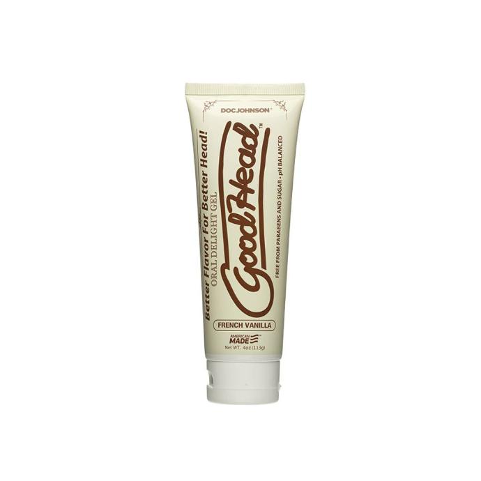 GoodHead Oral Delight Gel 4oz - French Vanilla