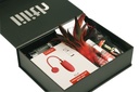 Long Distance “For Her” Box – App-Controlled Ella Vibrator, Blindfold, Butt Plug & Flavored Lube – Couples Intimacy Kit for Distance Play
