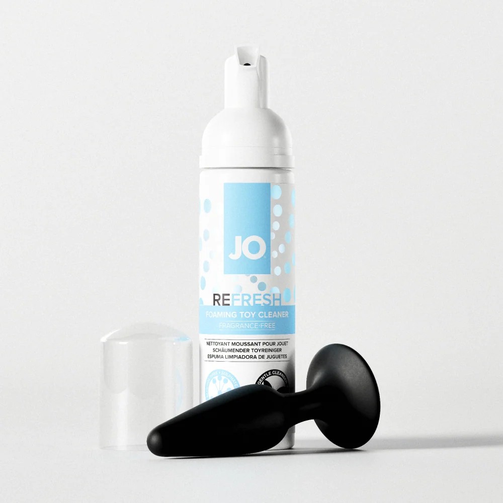 JO Refresh Foaming Toy Cleaner Fragrance-Free - 1.7 fl oz / 50 mL