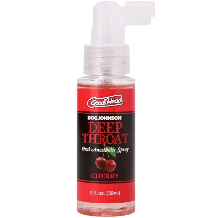GoodHead - Deep Throat Spray - Cherry - 2 fl. oz.