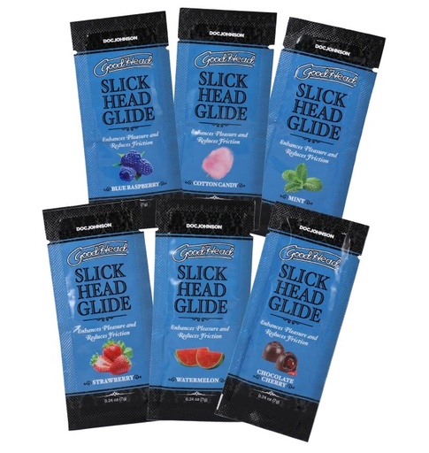 [DJ-1387-42-BX] GoodHead - Slick Head Glide - 6 Pack - 0.24 oz.