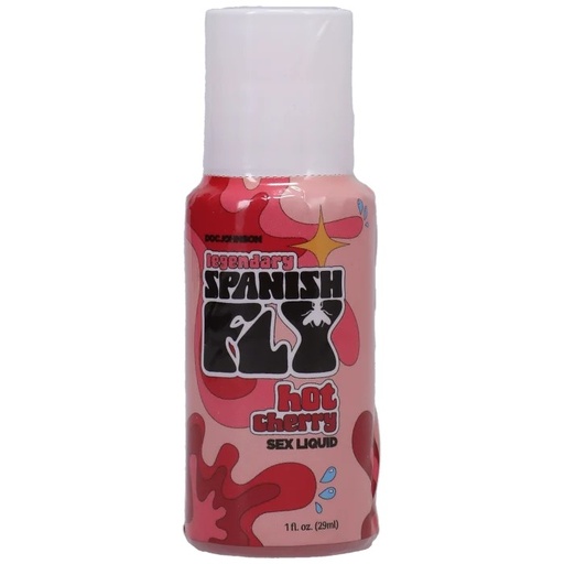 [DJ-1308-01-BX] Spanish Fly - Sex Liquid - Hot Cherry - 1 fl. oz.