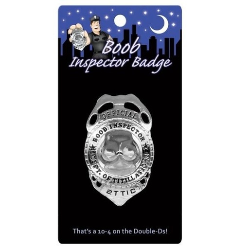 [KG-NV.S68] Boob Inspector Badge