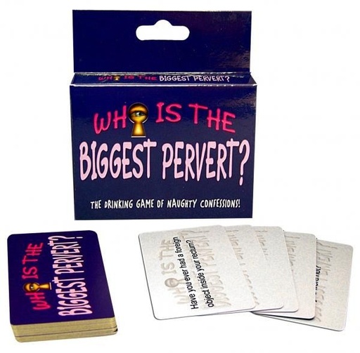 [KG-BG.C103] Who is the Biggest Pervert? Card Game