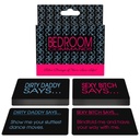 Bedroom Commands Card Game