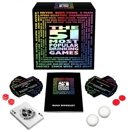 [KG-BG.D119] 51 Most Popular Drinking Games