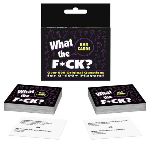 [KG-BG.007] What the F*ck – Bar Cards