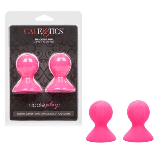 [CAL-SE-2644-75-2] Nipple Play® Silicone Pro Nipple Suckers - Pink