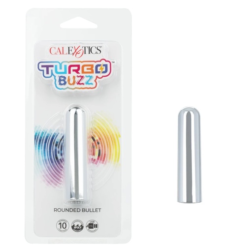 [CAL-SE-0062-20-2] Turbo Buzz™ Rounded Bullet - Silver