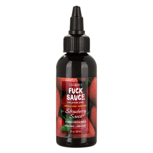 [CAL-SE-2410-15-1] CalExotics Fuck Sauce® Flavored Water-Based Lube - Strawberry