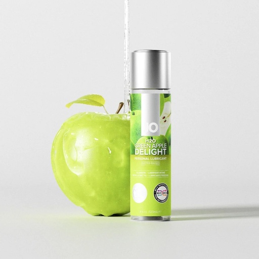 [SJO-10385] JO H2O Green Apple Delight Flavored Lubricant - 1 fl oz / 30 mL