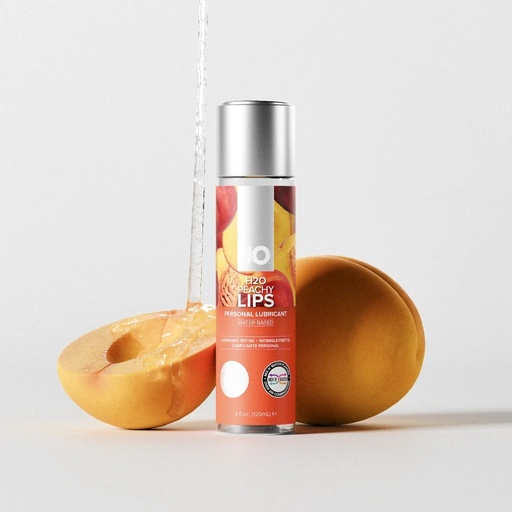 [SJO-10126] JO H2O Peachy Lips Flavored Lubricant - 1 fl oz / 30 mL
