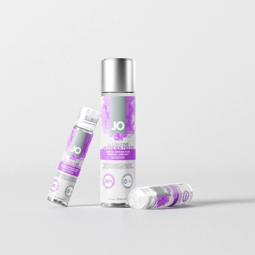 [SJO-10146] JO All-In-One Sensual Massage Glide Lavender Fields - 1 fl oz / 30 mL