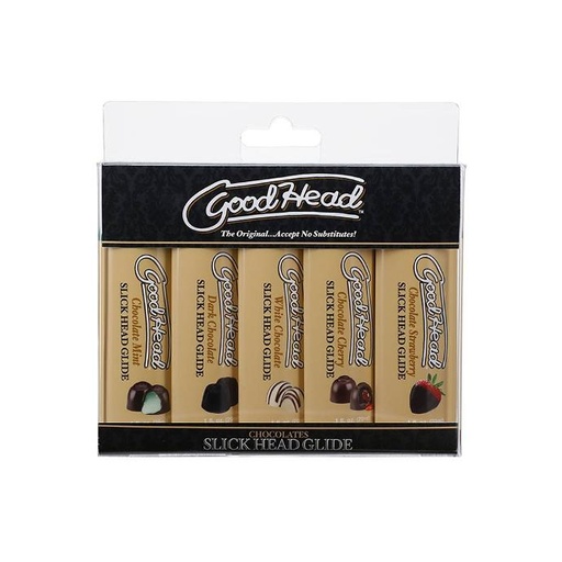 [DOJ-83236] GoodHead Slick Head Glide Chocolates - 5 Pack