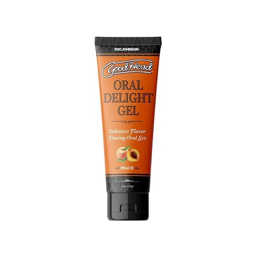 [DOJ-81645] GoodHead Oral Delight Gel 4oz - Peach