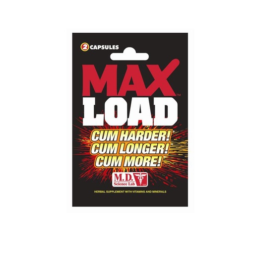 [MDS-06808] MAX LOAD Male Enhancer 2 Pill Pack