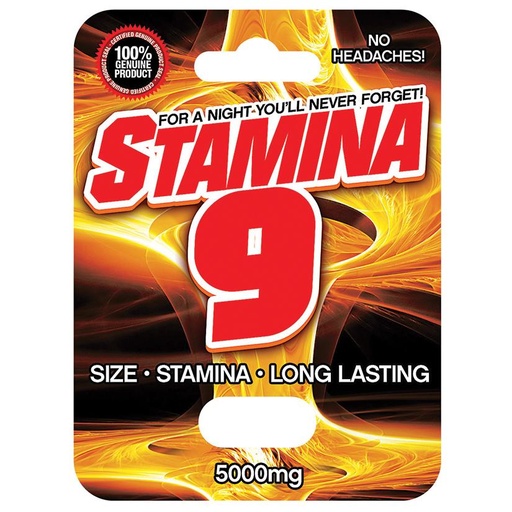 [CS-04664] Stamina 9 Male Enhancement Single Pack