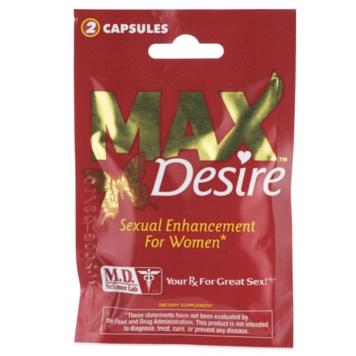 [MDS-00004] MAX Desire For Women 2 Pill Pack