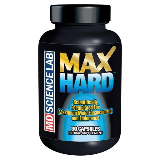 [MDS-06655] MAX Hard Male Enhancement 30 Count Bottle