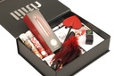 Naughty Christmas Lovers Box – Red Bullet Vibrator, Lingerie Set, Holiday Sex Dice & Cards, Christmas Lube, Feather & Paddle – Festive Couples Fantasy Kit
