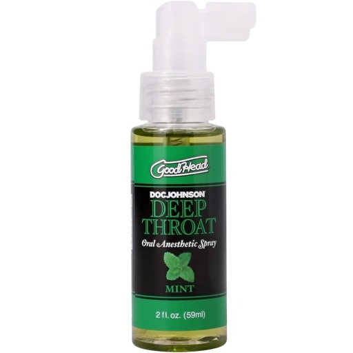 [DJ-1360-15-BX] GoodHead - Deep Throat Spray - Mint - 2 fl. oz.