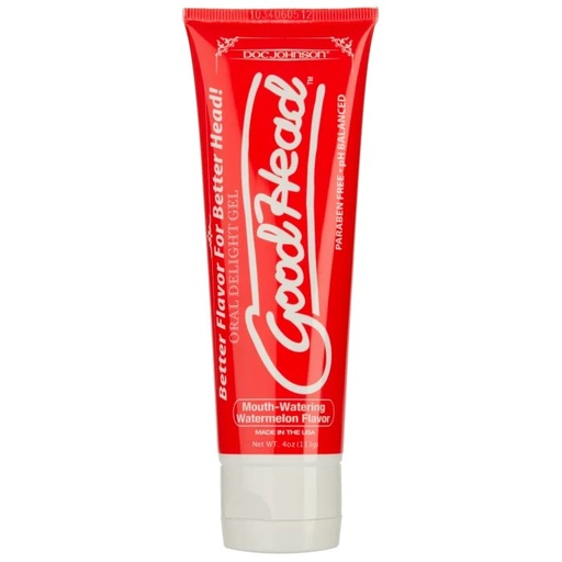 [DJ-1360-06-BX] GoodHead - Oral Delight Gel - Watermelon - 4 oz.