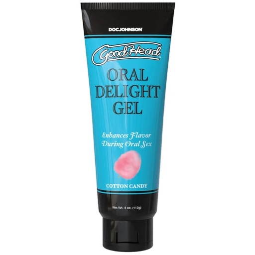 [DJ-1360-09-BX] GoodHead - Oral Delight Gel - Cotton Candy - 4 oz.
