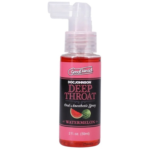 [DJ-1360-38-BX] GoodHead - Deep Throat Spray - Watermelon - 2 fl. oz.